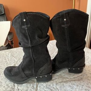 Sundance catalog suede boots, size 37